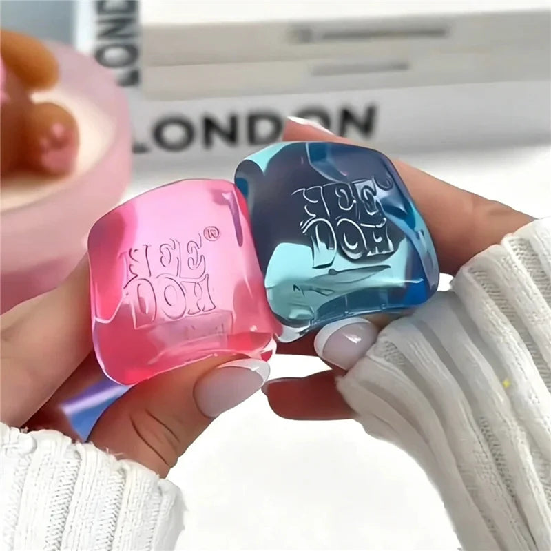 Fidget Cube Set | 4 Pack | Non Toxic | For Kids And Adults