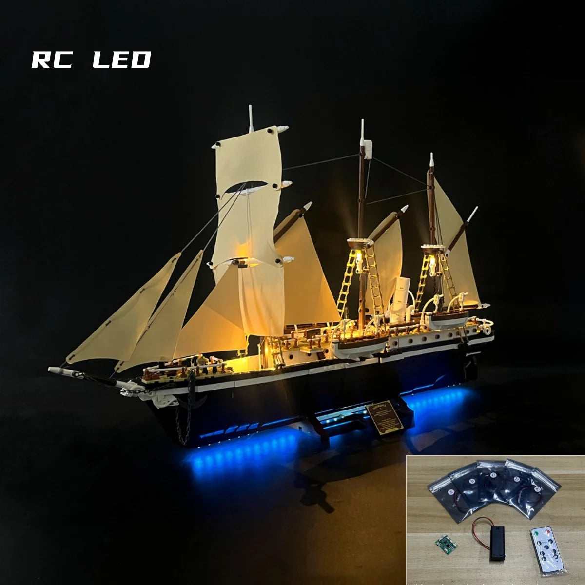 Building Bricks Model | 3011 Pieces | Endurance Ship | Gift for Family Decor