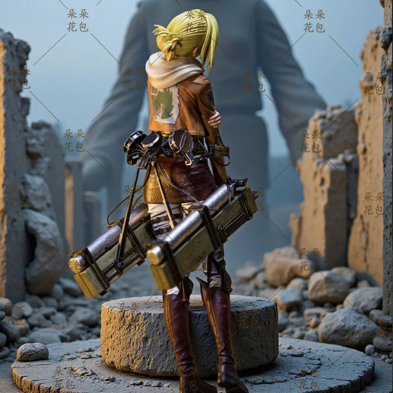 Attack On Titan PVC Statue | 28 Cm Height | Detailed Finish | Collectible Model