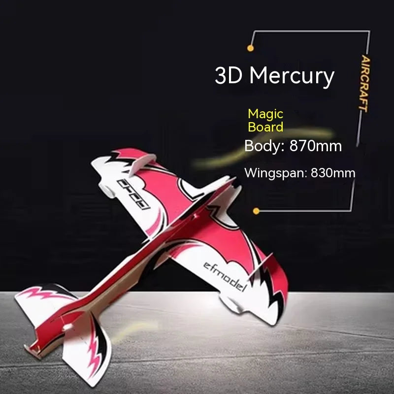 Model Aircraft Fixed Wing 3d Board Aircraft Mercury Durable Board F3p - ToylandEU