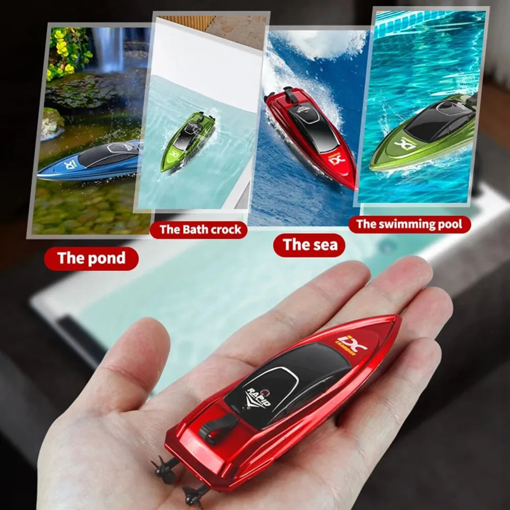 High-Speed RC Mini Speed Boat with Remote Control - ToylandEU