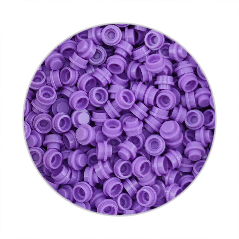 Building Block Plates | 1X1 Round Shape | Lego Compatible | Assorted Pack