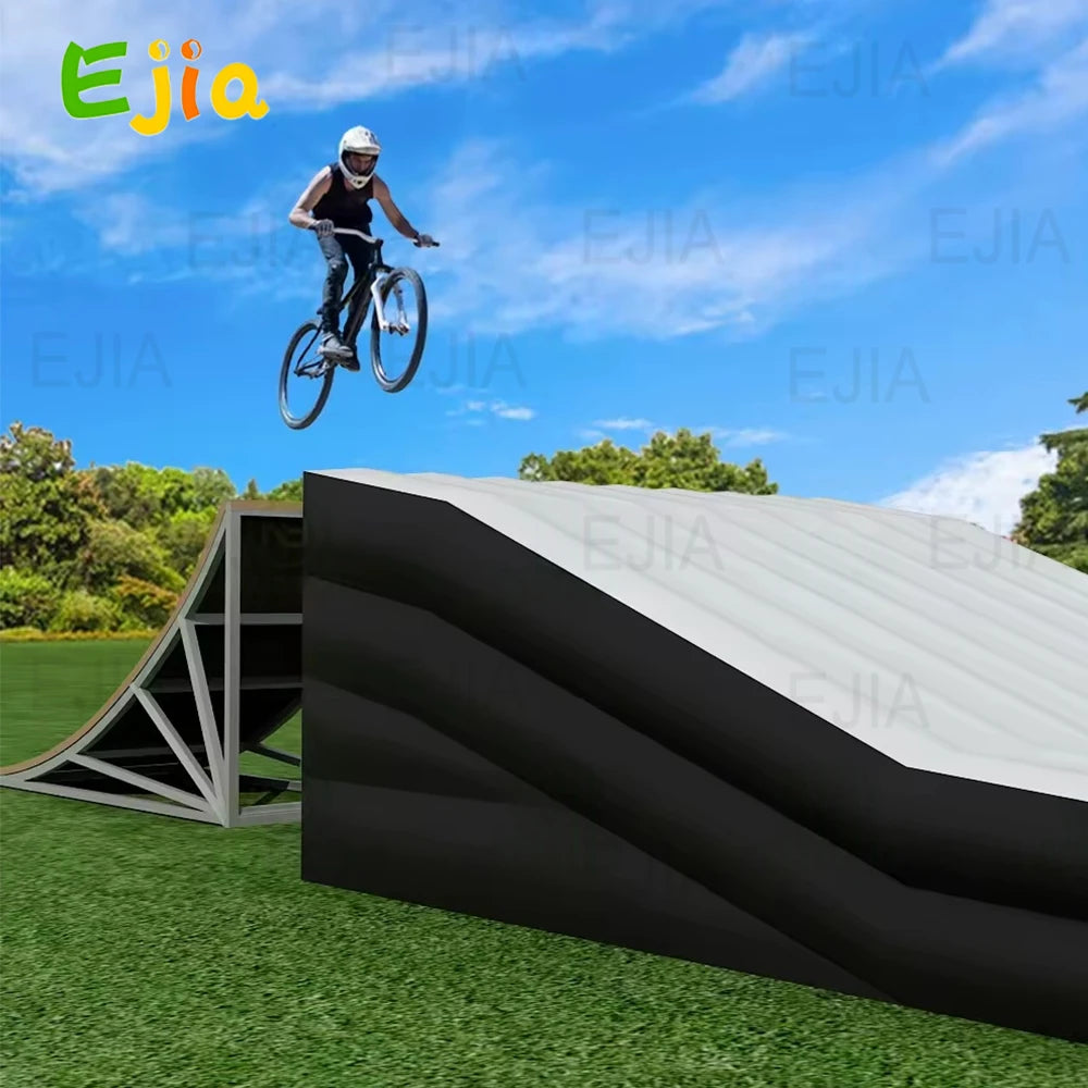 Heavy Duty PVC Inflatable Airbag Landing Ramp for MTB BMX