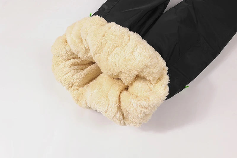 Kids Waterproof Fleece Cargo Pants | Windproof | Side Pockets | Kids 7-13Y