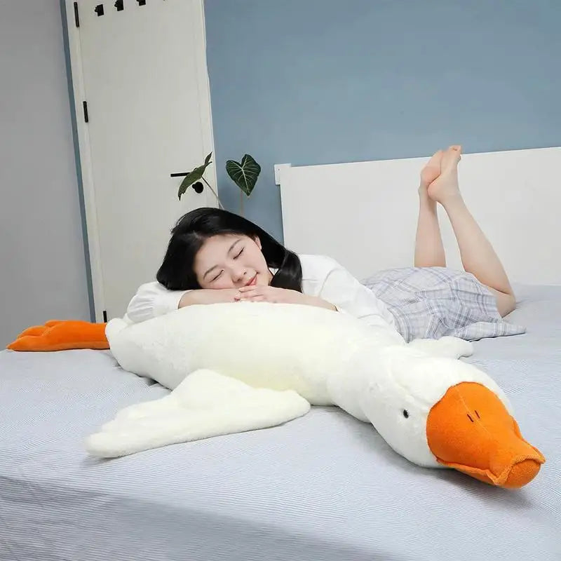 Charming Plush Duck & Goose Pillows - Perfect Soft Toys for Kids