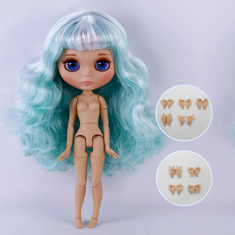 BJD Doll | 1/6 Jointed Body | Tan Skin Matte Face | 30cm