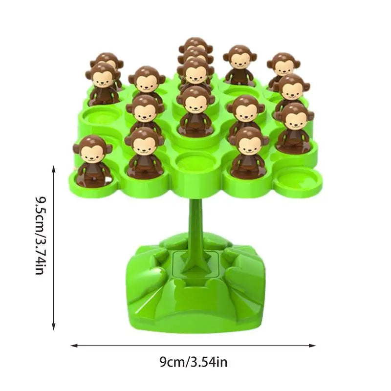 Balancing Monkey Toy Tree Monkey Board Game Montessori Interactive