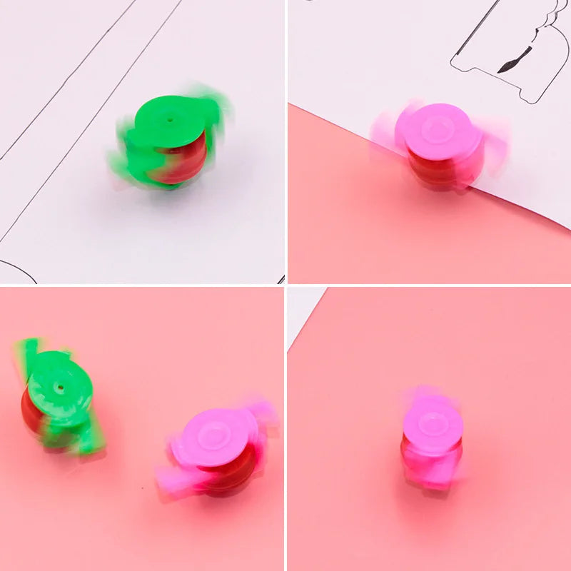 Colorful Whistle Spinning Top Toy - ToylandEU