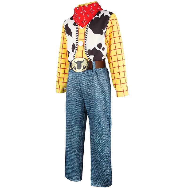 Boys Cowboy Costume | Yellow Plaid Shirt | Toylandeu™