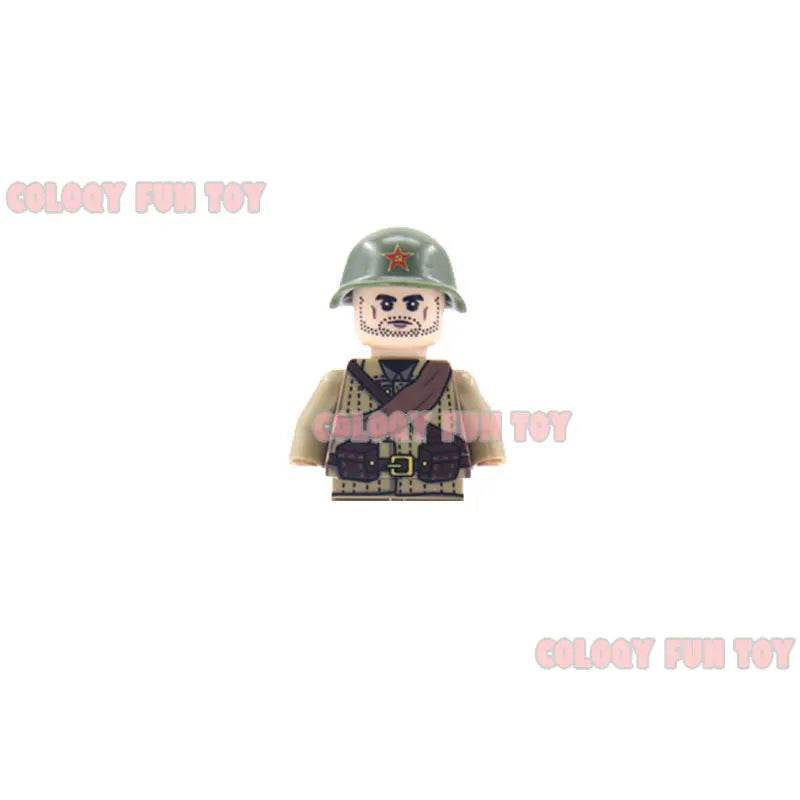 Kid's Building Block Toy New WW2 Military Soldier Mini Dolls - ToylandEU
