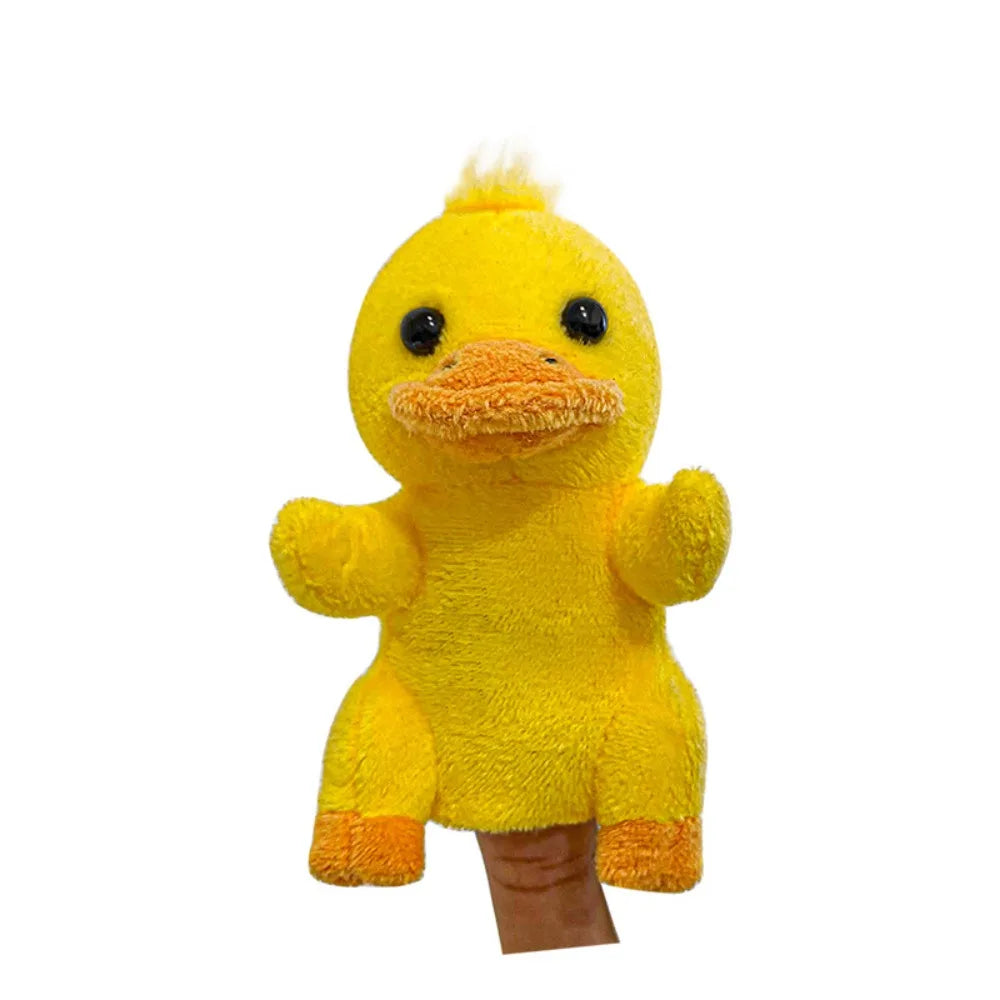 Farm Animal Finger Puppets | Soft Plush Design | 9 Cm Size | Early Learning