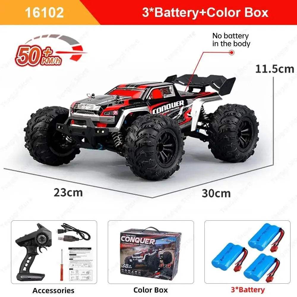 Teeggi 16101 /16102 PRO 1:16 High Speed RC Car Toy - ToylandEU