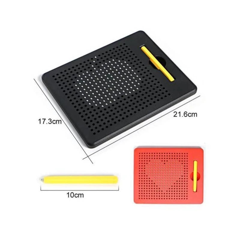 Magnetic Drawing Board Ball Sketch Pad Tablet with Magnet Pen for Children and Adults