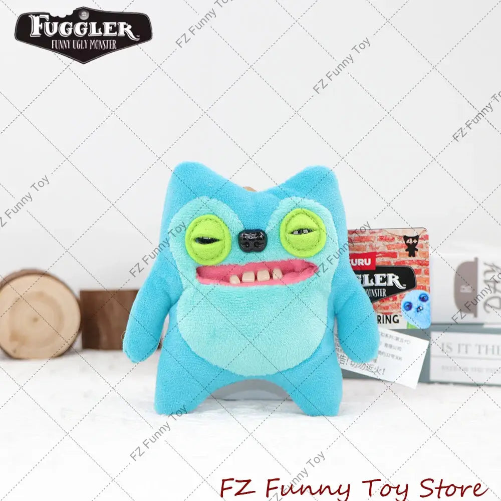 Fuggler Ugly Monster Original Keychain Pendant Doll Funny Teeth Monster Count Underoo McGoo Pink Rabid Rabbit 12-14cm Toy Gift - ToylandEU
