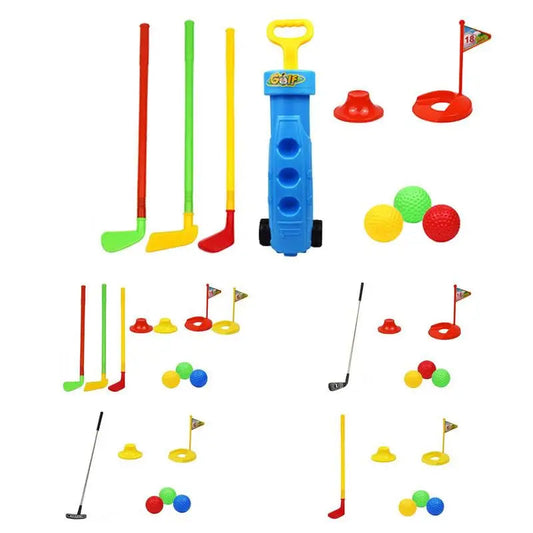 Toddler Golf Set Toy with Magnetic Building Sticks and Blocks - ToylandEU