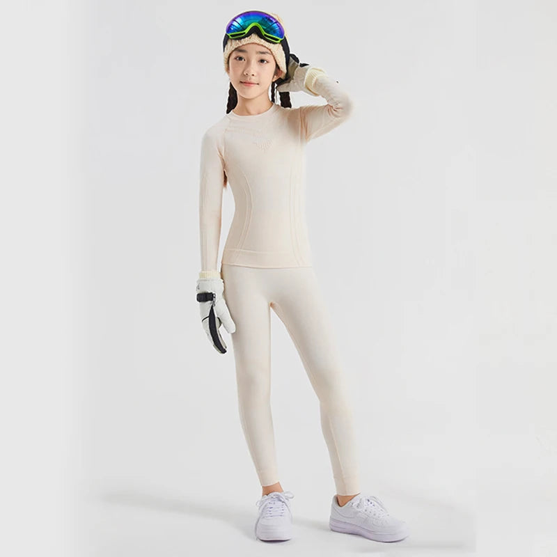 Kids Compression Base Layer Set | Compressed Fit | Durable Knit | Unisex Youth
