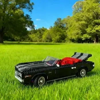 Vintage Black Car Building Blocks Set Lego Compatible Gift - ToylandEU