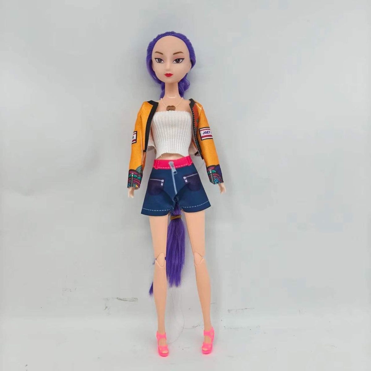 Princess Fashion Doll | Long Hair | Interchangeable Clothes | Articulated Joints