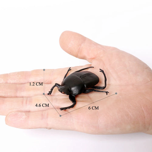 Realistic Insect Animals Figurines Set of Dung Beetle, Maratus Volans, Scorpion, Mantis ToylandEU.com Toyland EU