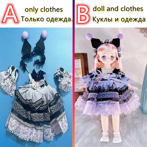 Anime Face Doll and Fashion Princess 1/6 Replacement Clothes Set ToylandEU.com Toyland EU