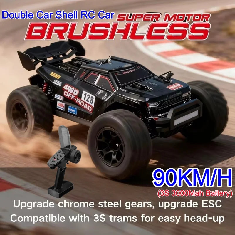 Brushless 14 Scale RC Car 4WD High Speed Offroad Racing