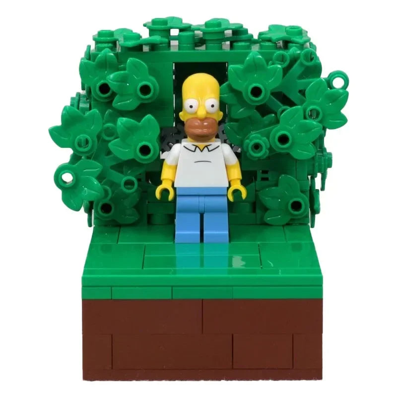 Building Block Set | 227 Pieces | Lego Compatible | Homer Theme