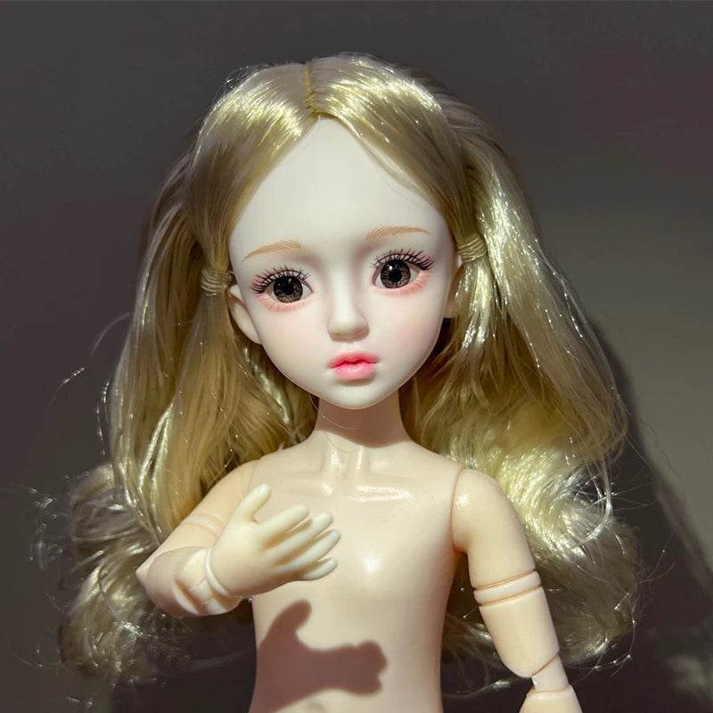Dolls For Girls Ball Jointed Doll Toys Bjd 30cm Blue Eyes - ToylandEU