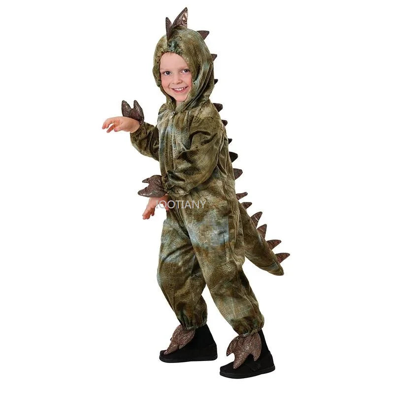 Roaring Fun Toddler T-Rex Dinosaur Costume for Halloween & Parties