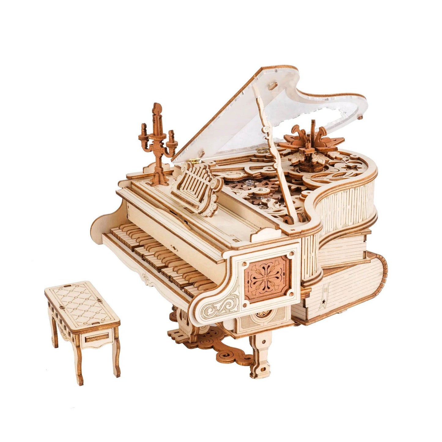 Robotime Rokr Magic Piano 3D Puzzles Unique Desk Decor Gift - ToylandEU