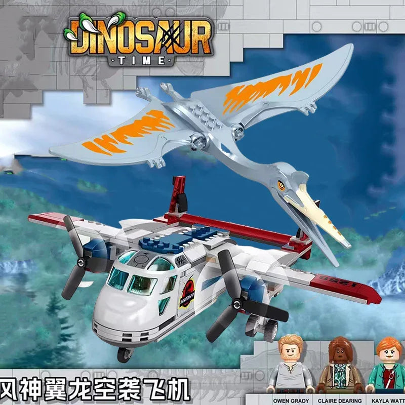 Dinosaur Missions Allosaurus MOC Set For Kids Transport Truck - ToylandEU