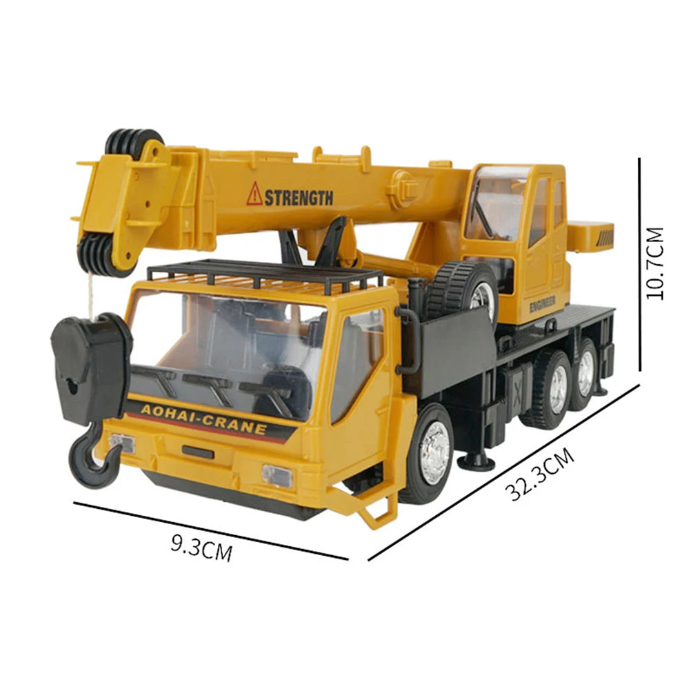 Children's Lifting Truck Engineering Vehicle Toy Crane Educational Car
