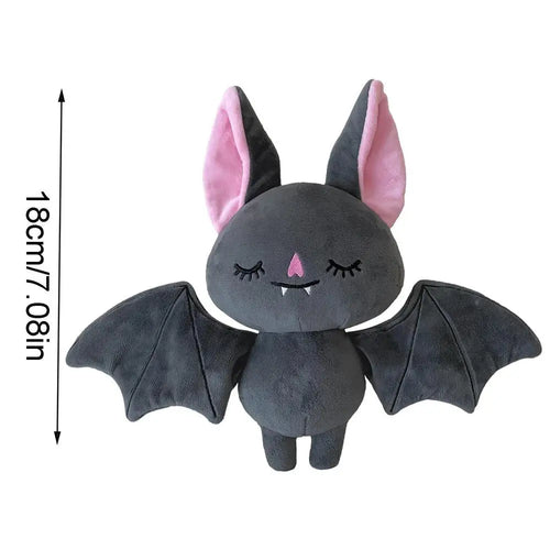 18cm Stuffed Bat Plush Toy Soft Stuffed Animal Black Purple Bat Doll ToylandEU.com Toyland EU