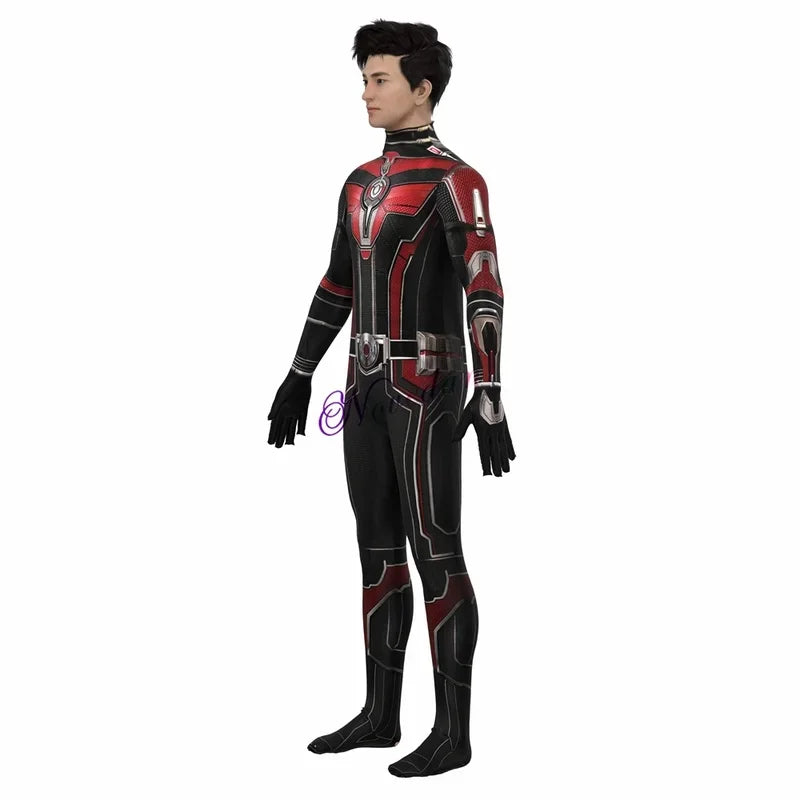 Ant Man Cosplay Costume | Full Body Zentai Suit | Helmet Mask | Adult Unisex