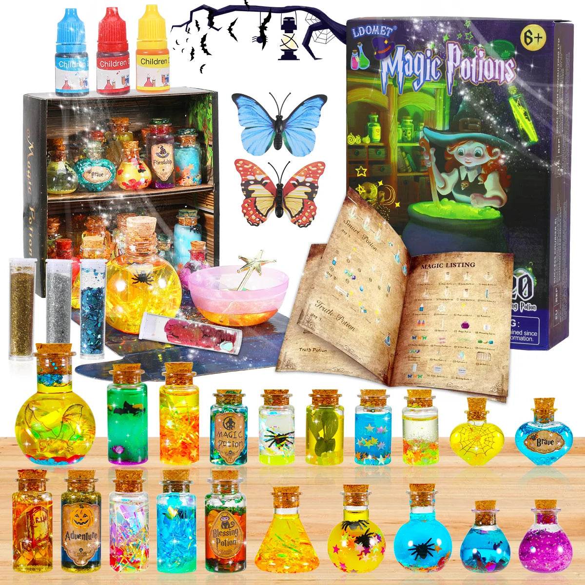 Fairy Magic Potions Kit Kids DIY Witch Glowing Spell Potion - ToylandEU