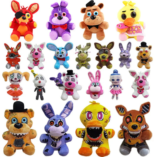 18 CM FNAF Freddy's Plush Toy Stuffed & Plush Animals Bear Rabbit Game - ToylandEU