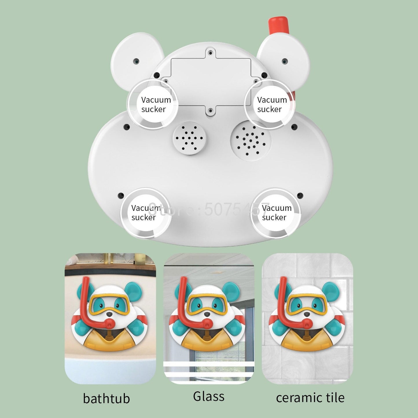 Baby Bath Toys Bubble Machine Crab Bear Duck for Kids | Bathtub Soap Automatic Bubble Maker | Bathroom Toys for Kids