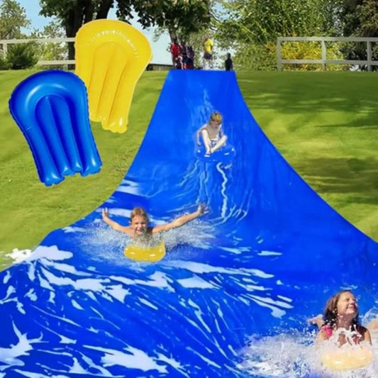 Water Slide | 40 Ft Long | 2 Inflatable Boards Included