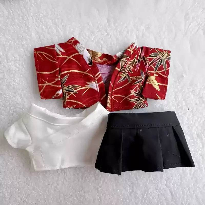 New Japanese Kimono 17cm Labubu Suit V1v2 Blind Box Set - ToylandEU