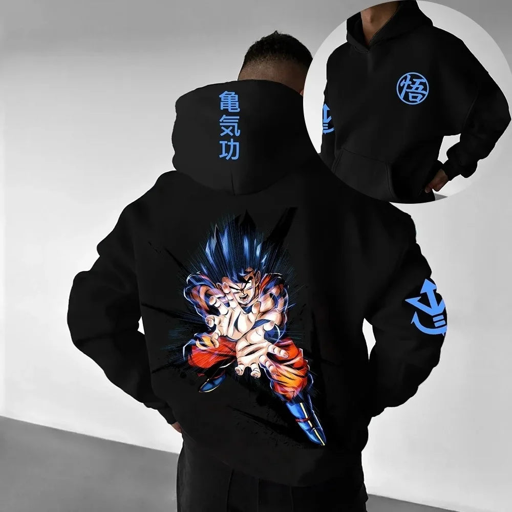 Dragon Ball Hoodie | Pure Cotton | Relaxed Casual Fit | Mens
