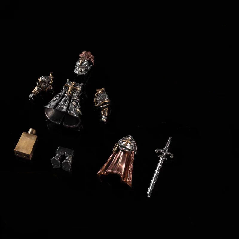 Magnetic Building Blocks | LEGO-Compatible | Detachable Spartan Warrior MOC