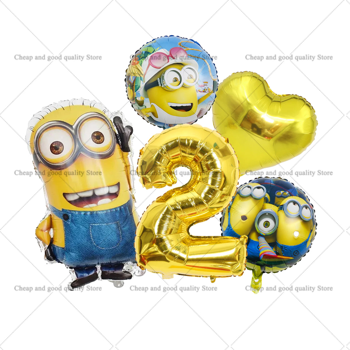 Foil Number Balloon | Birthday Decor | Reusable Mylar Foil | Boys Girls Theme
