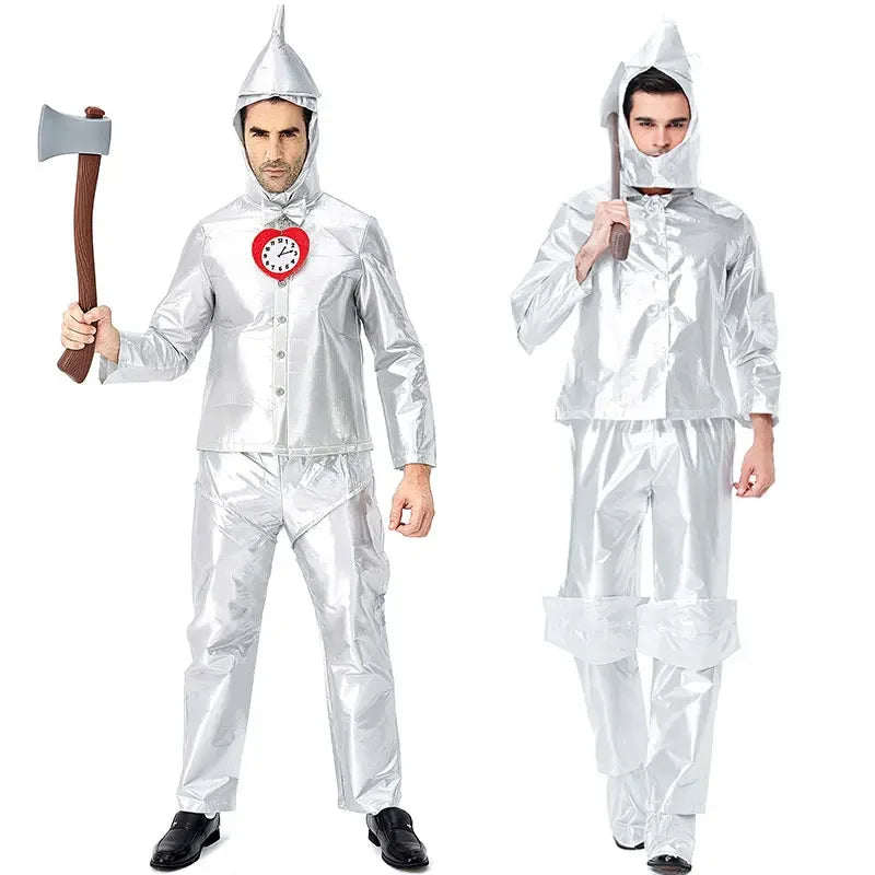 Magical Tin Man Costume for Kids & Adults - Perfect for Halloween Fun