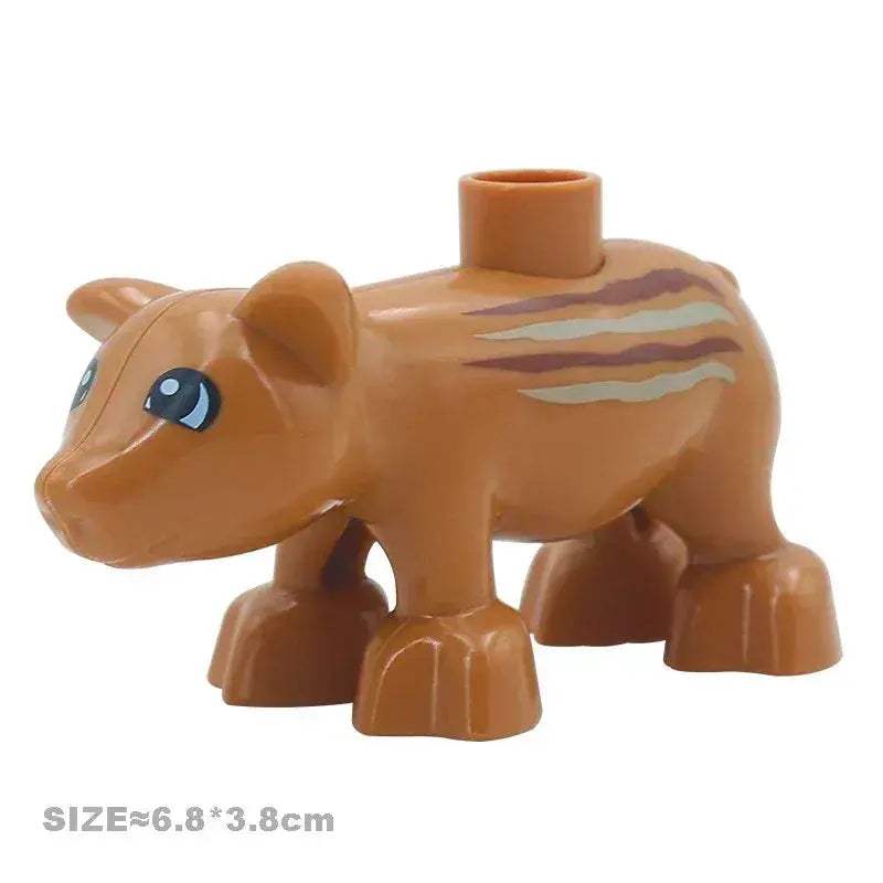 Duplo Compatible Farm Animals Building Blocks Educational Toy - ToylandEU