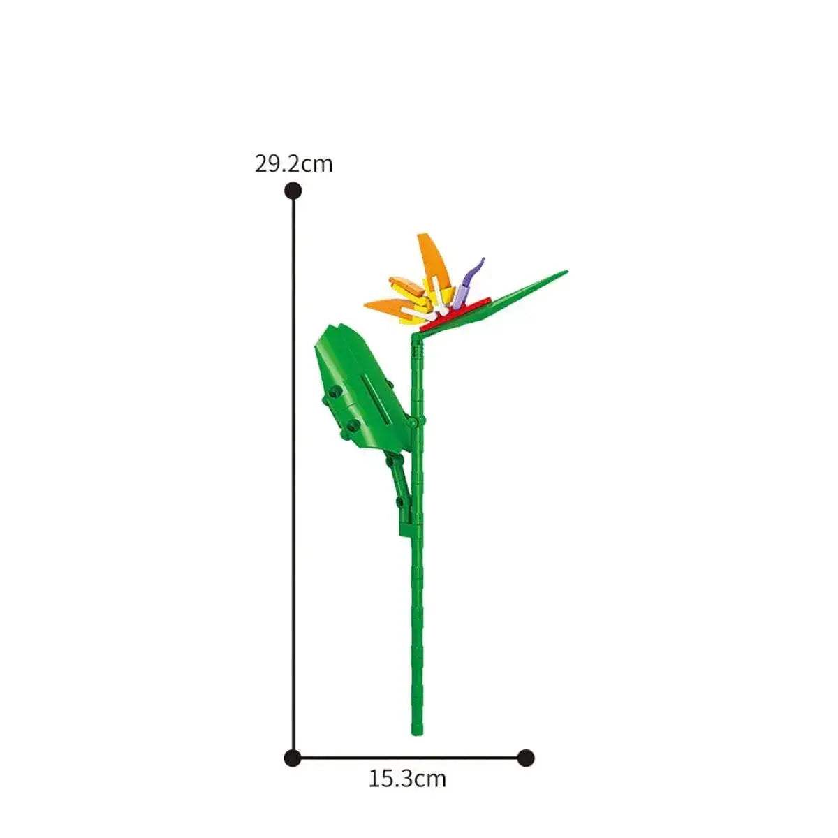 Eternal Block Flower Assembly Bouquet Desktop Decoration Toy - ToylandEU