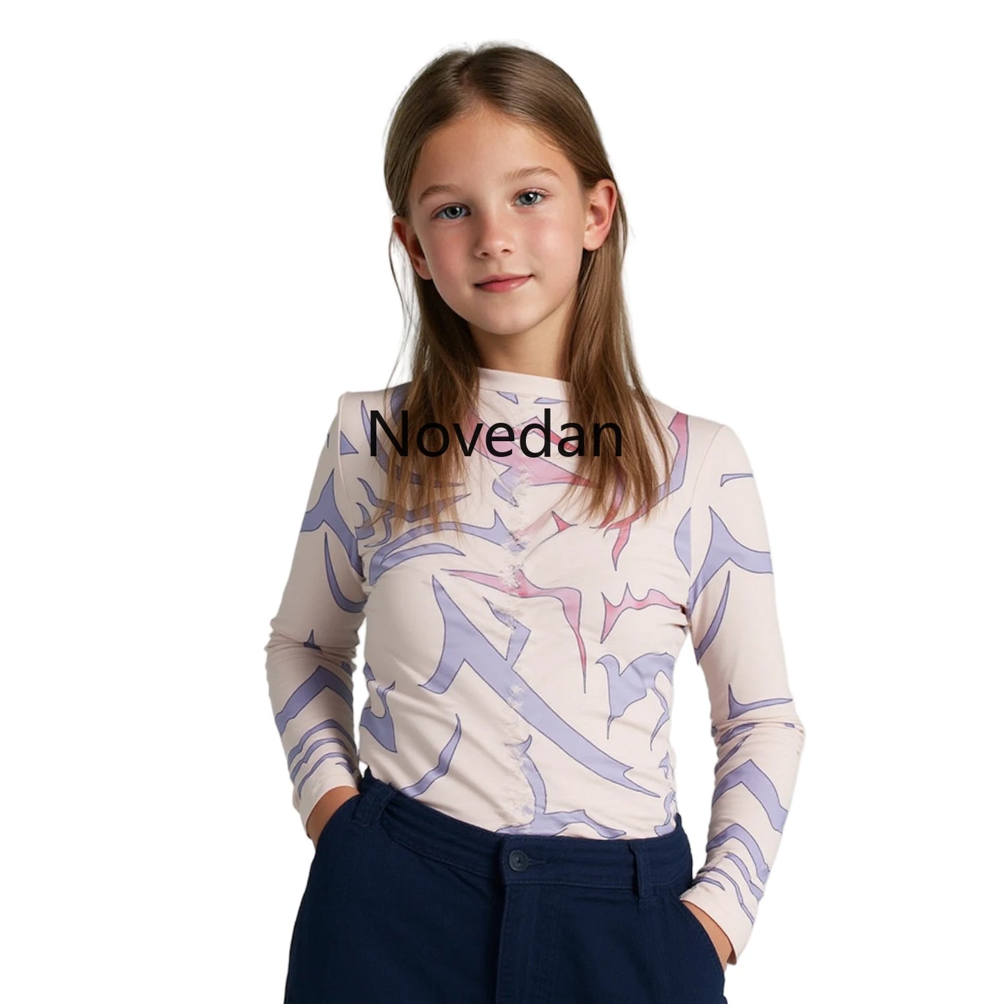 Cosplay Costume Top | Tattoo Print Design | Rumi Jinu Theme | Kids Women Men