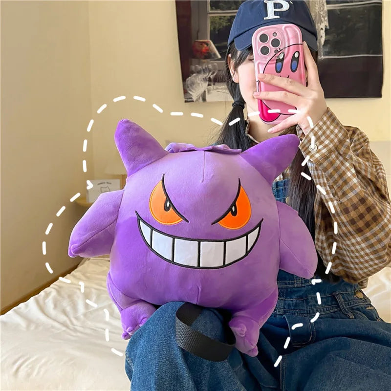 Pokemon Anime Arceus and Gengar Plush Doll Backpack - ToylandEU