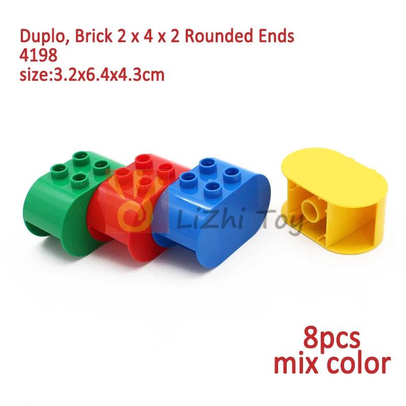 MOC Big Size Building Blocks Bricks Slope Windows Door Toys - ToylandEU