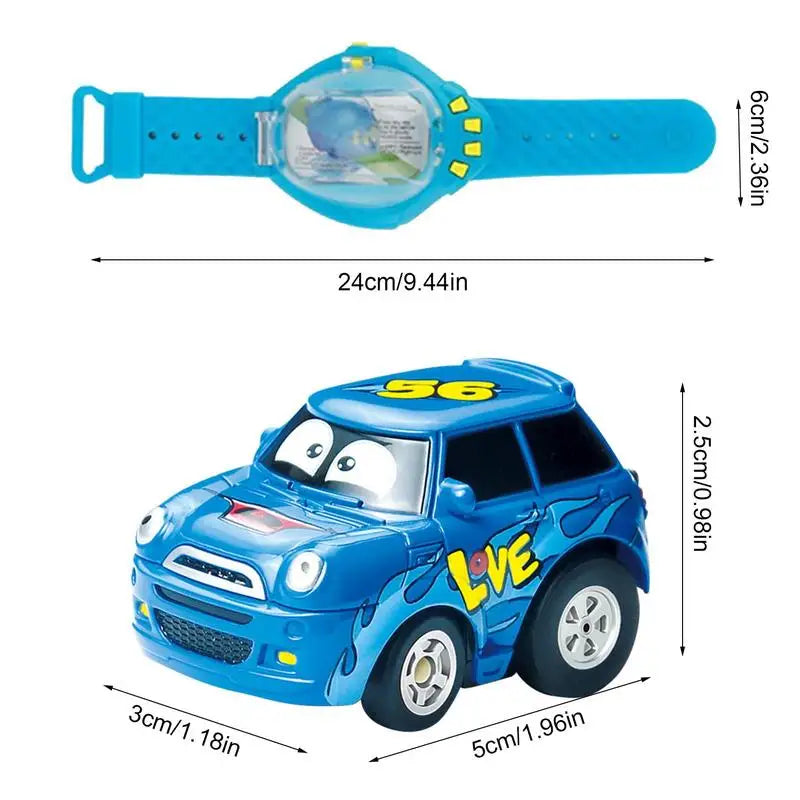 Racing Car Watch with Remote Control - Fun USB-Charging Toy for All Ages