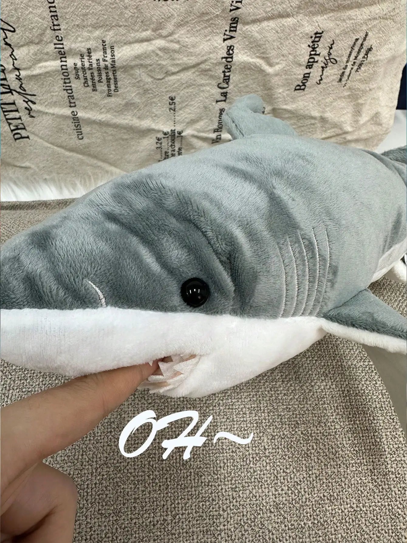 Realistic Shark Plush Toy Pillow For Stress Relief Gift