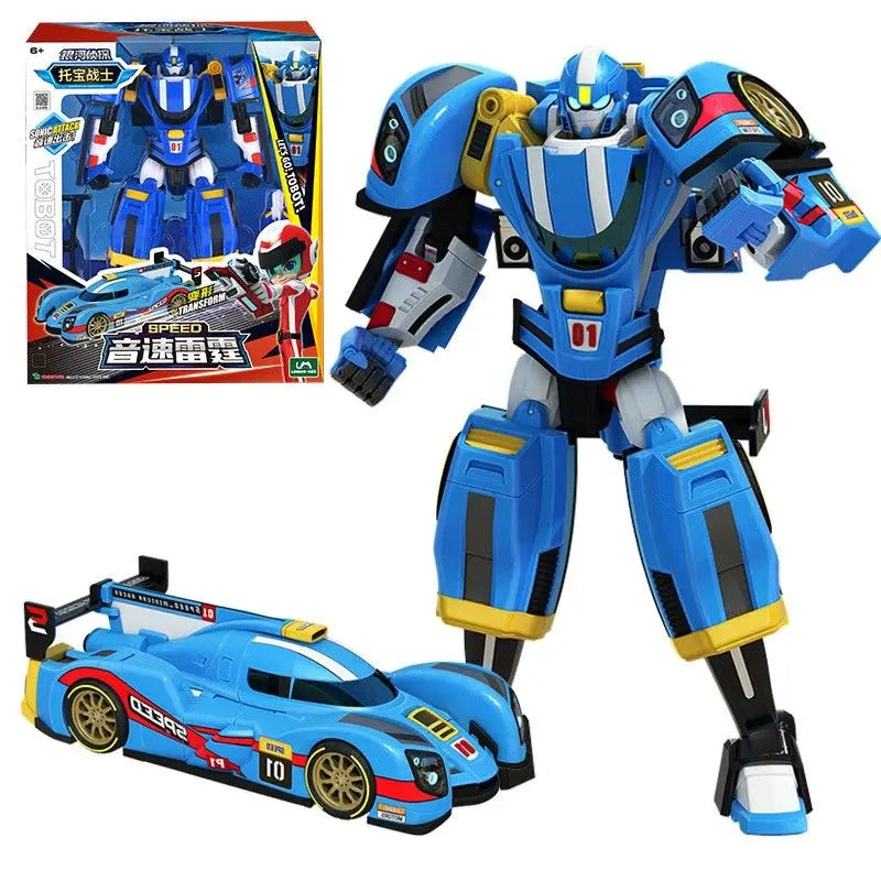 Korean Super Tobot  Robot Toy - Durable ABS Material, Available in Various Sizes, Packaged Without Color Box - ToylandEU